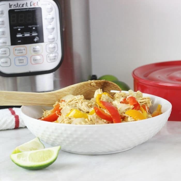 Instant Pot Chicken Fajitas