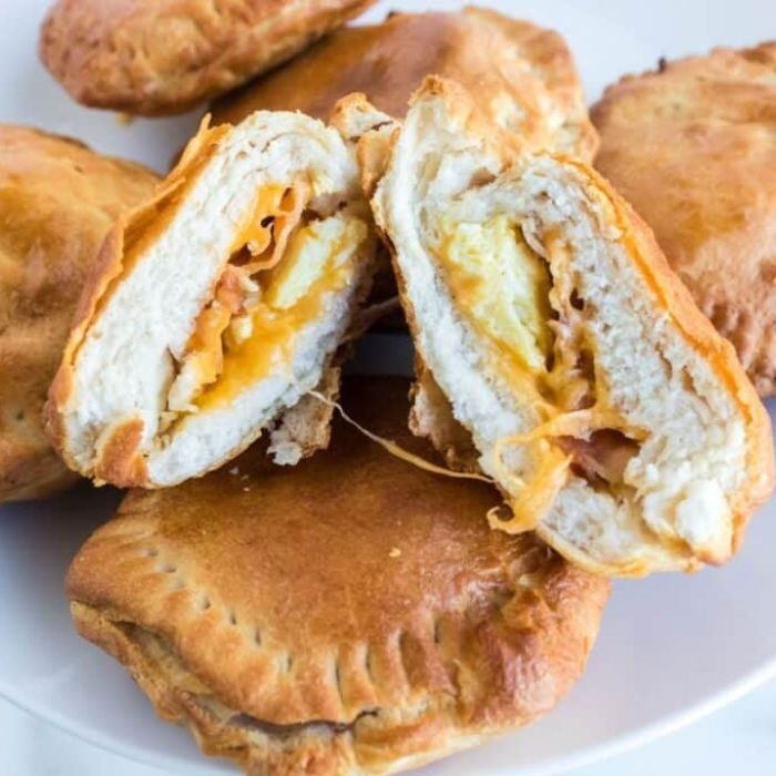 Air Fryer Breakfast Bombs, breakfast sandwiches