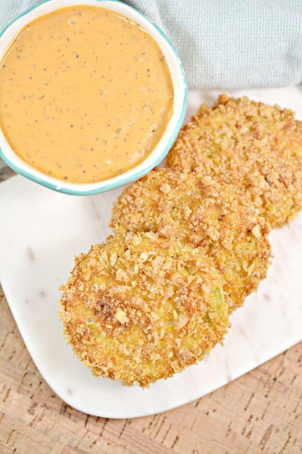 Crispy Air Fryer Fried Green Tomatoes
