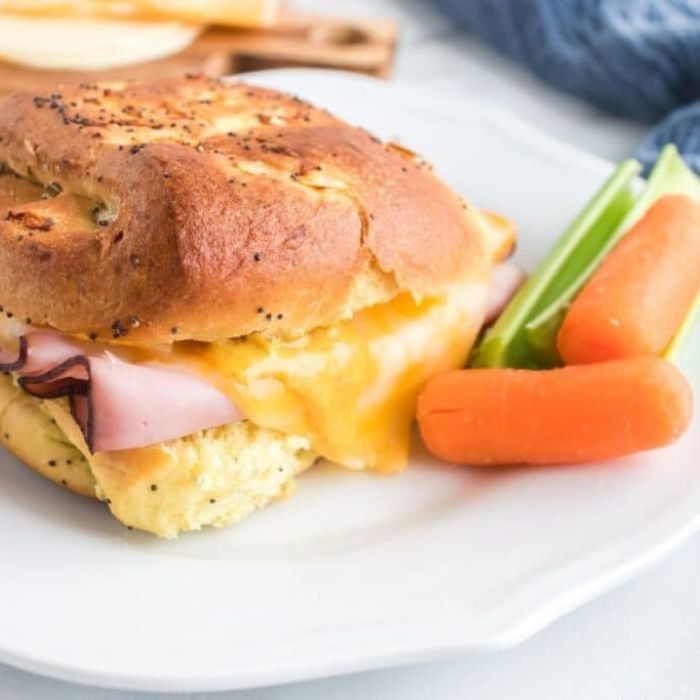 Air Fryer Ham and Cheese