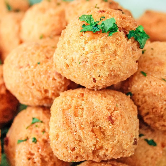 Homemade Crispy Air Fryer Hush Puppies