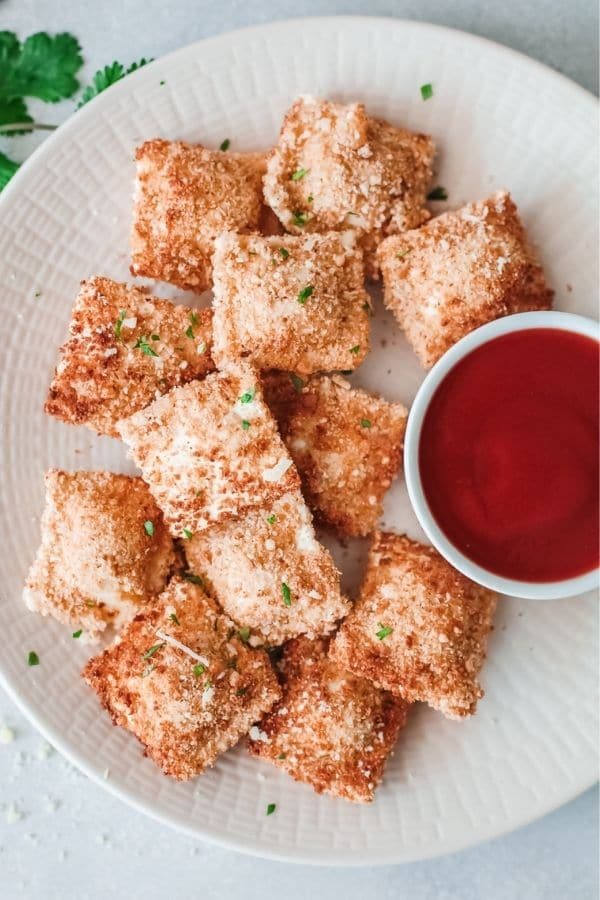 Air Fryer Ravioli Toasted Ravioli