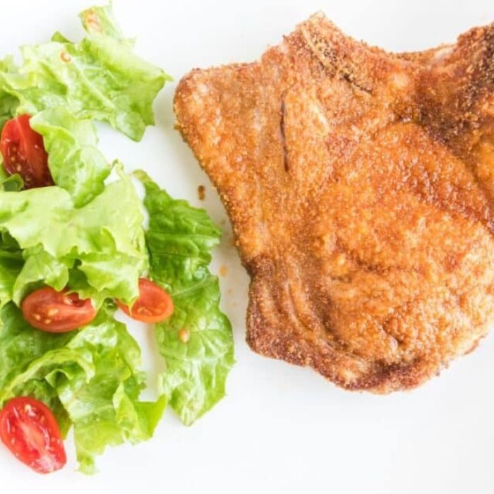 Air Fryer Shake and Bake Pork Chops