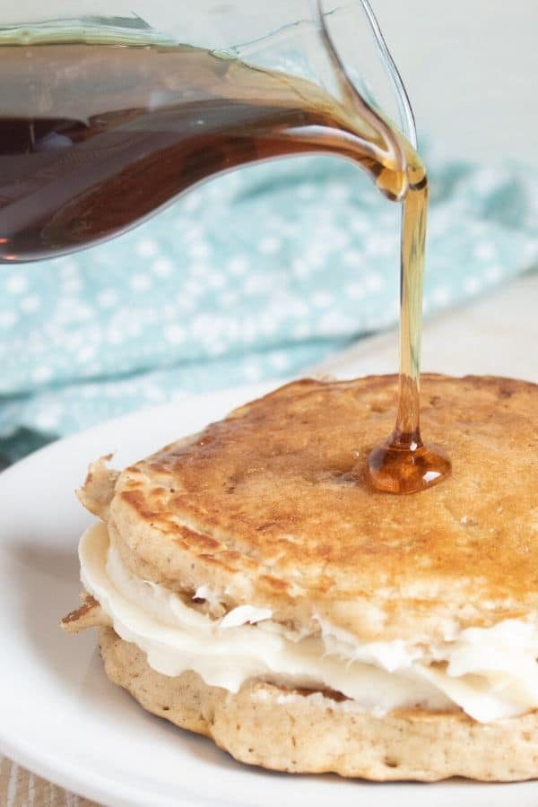 Applesauce Pancakes, plus cheesecake filling