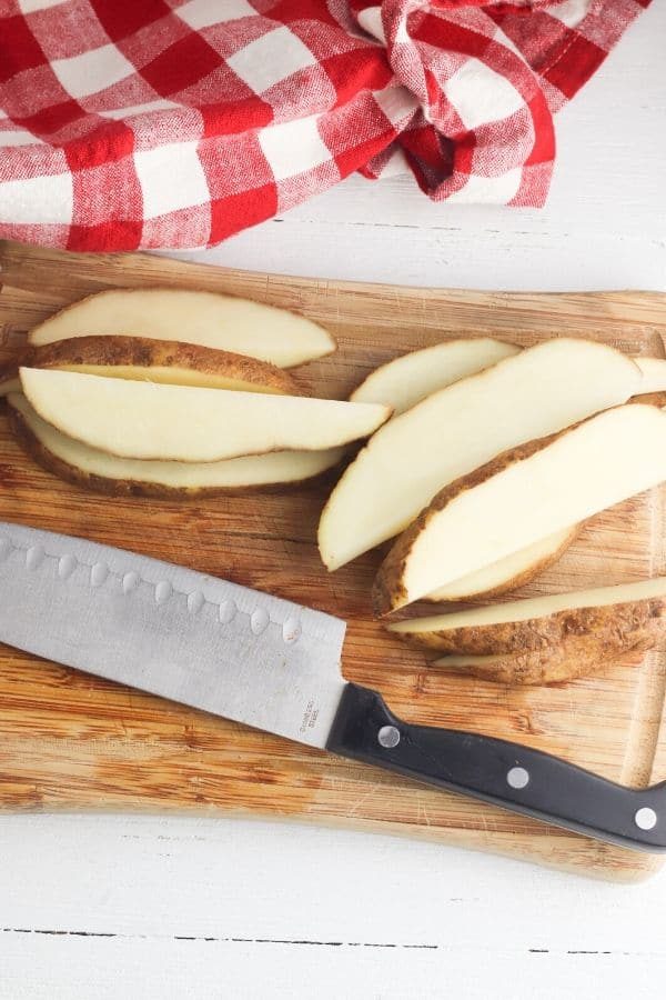 BBQ Air Fryer Potato Wedges