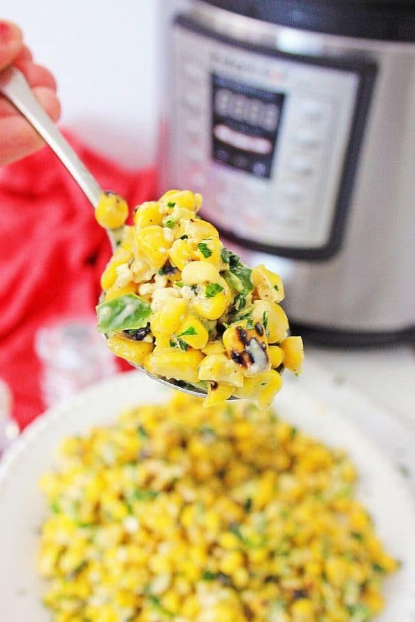 Instant Pot Mexican Street Corn Off The Cob Elote