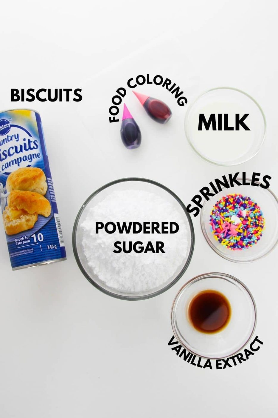 Canned Biscuit Donuts
