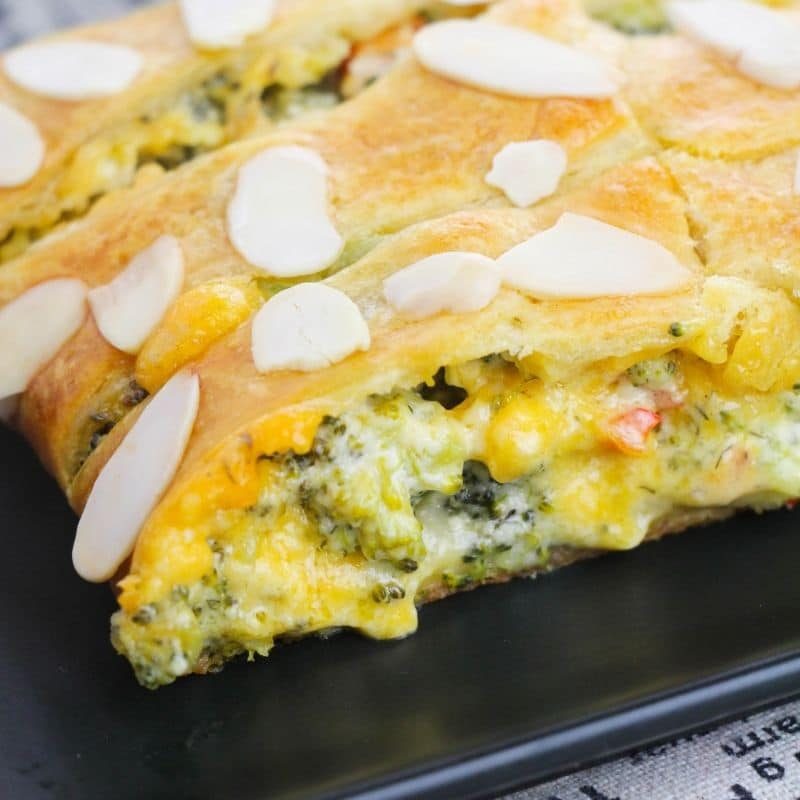 Broccoli Braid, plus crescent rolls