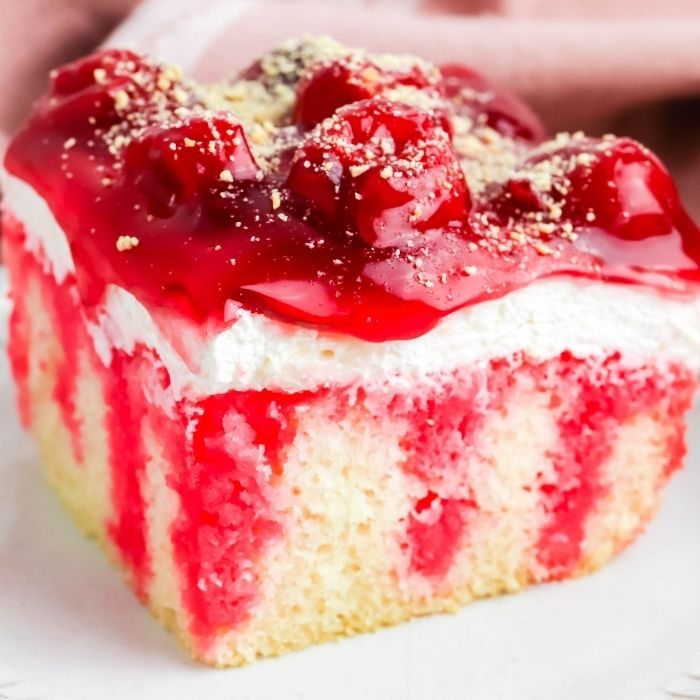Unforgettable Cherry Poke Cake