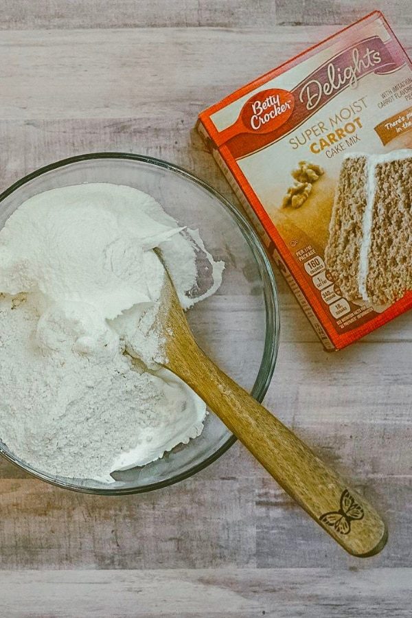 carrot cake dip with cake mix