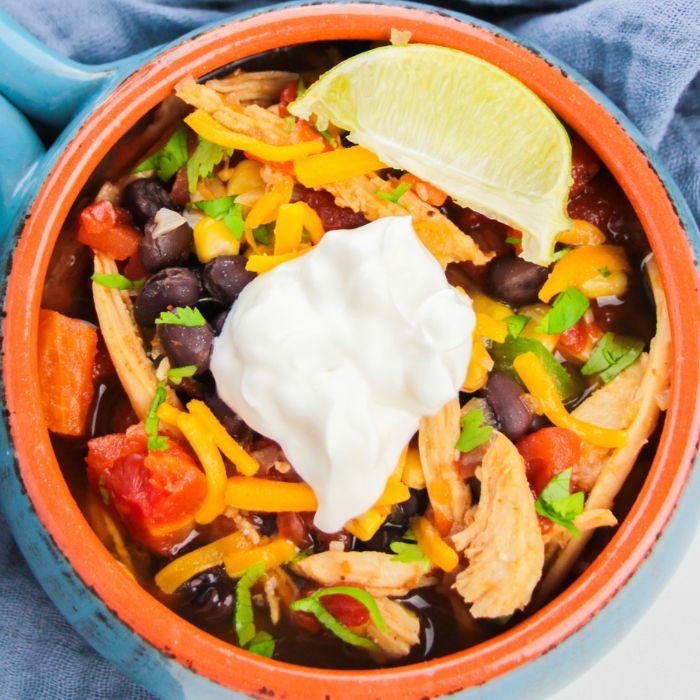 30 Minute Chicken Tortilla Soup