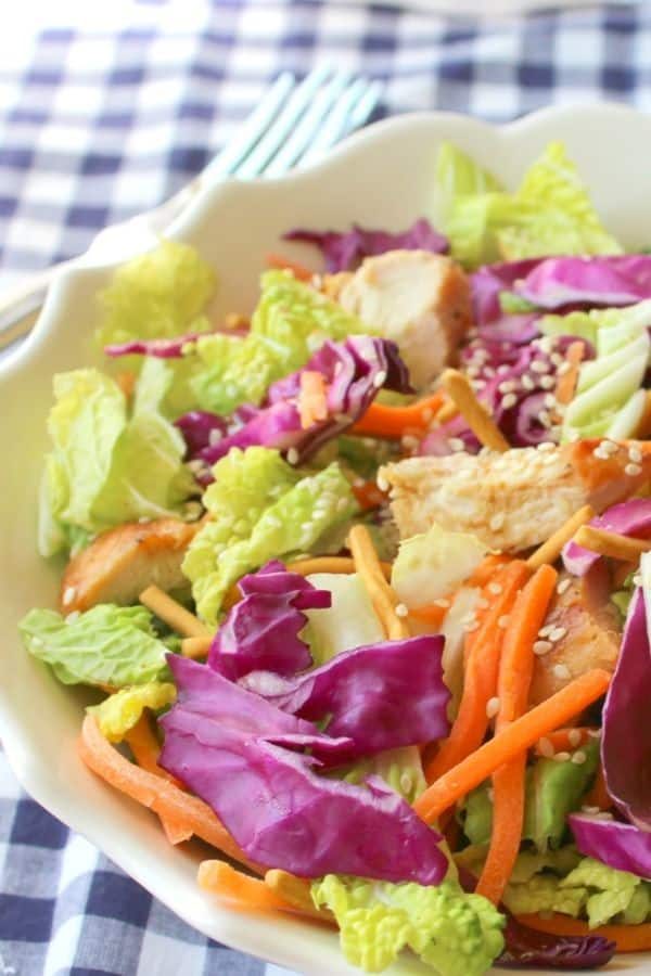 Chinese Chicken Salad, keto friendly