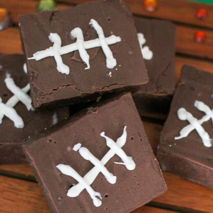 Chocolate Fudge and Football Lace Design