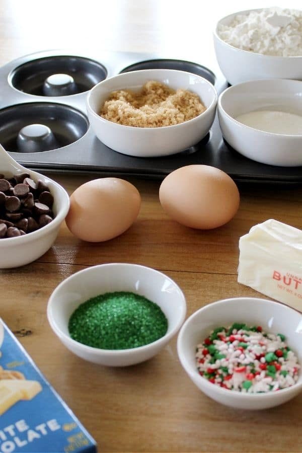 Baked Christmas Donuts