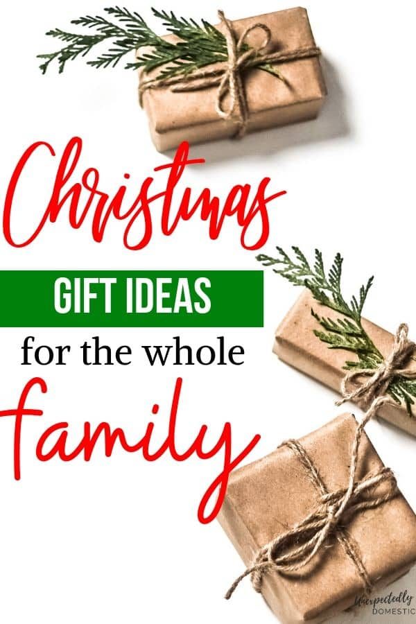 Christmas Gift Guide For The Whole Family