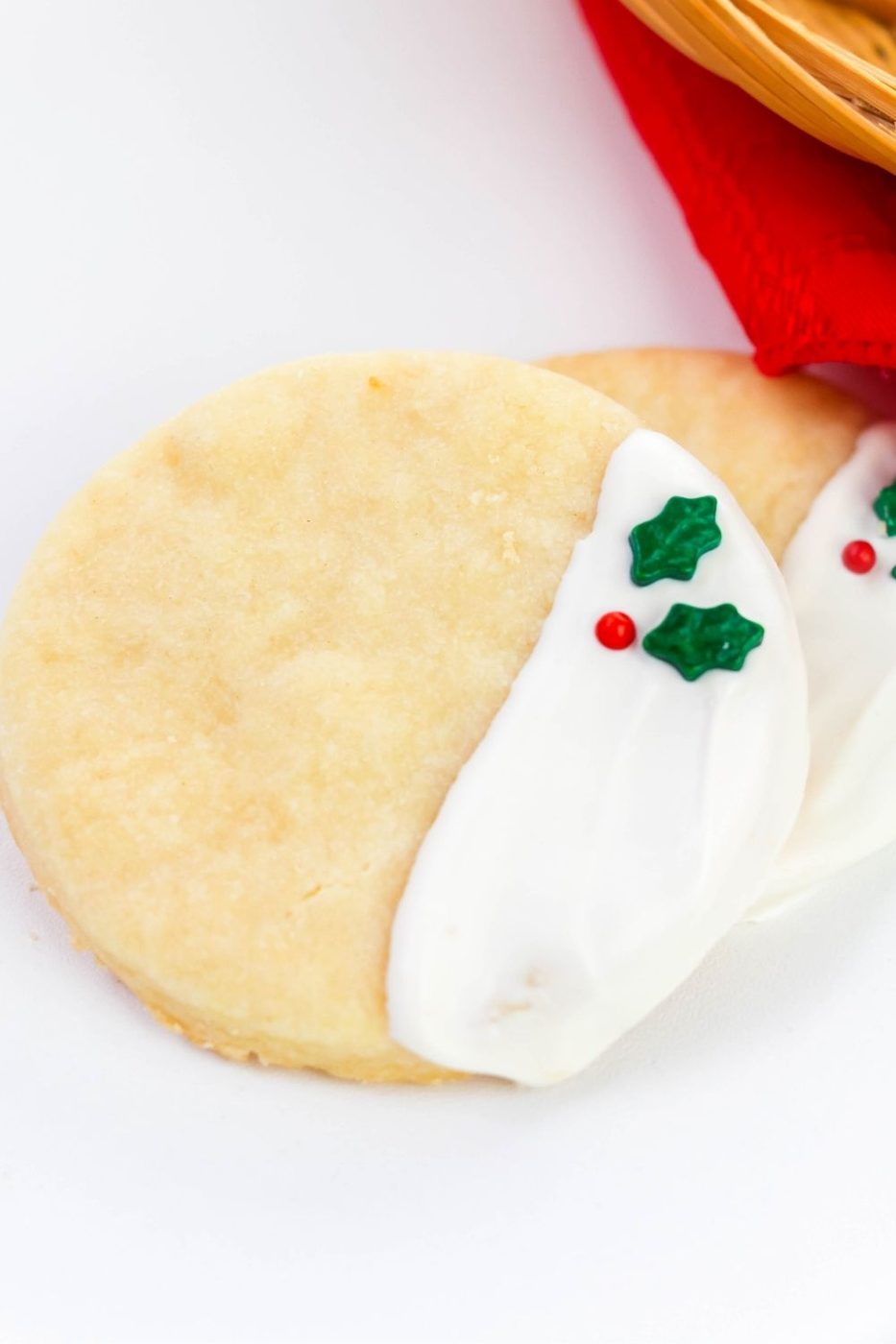 decorated cookies on counter