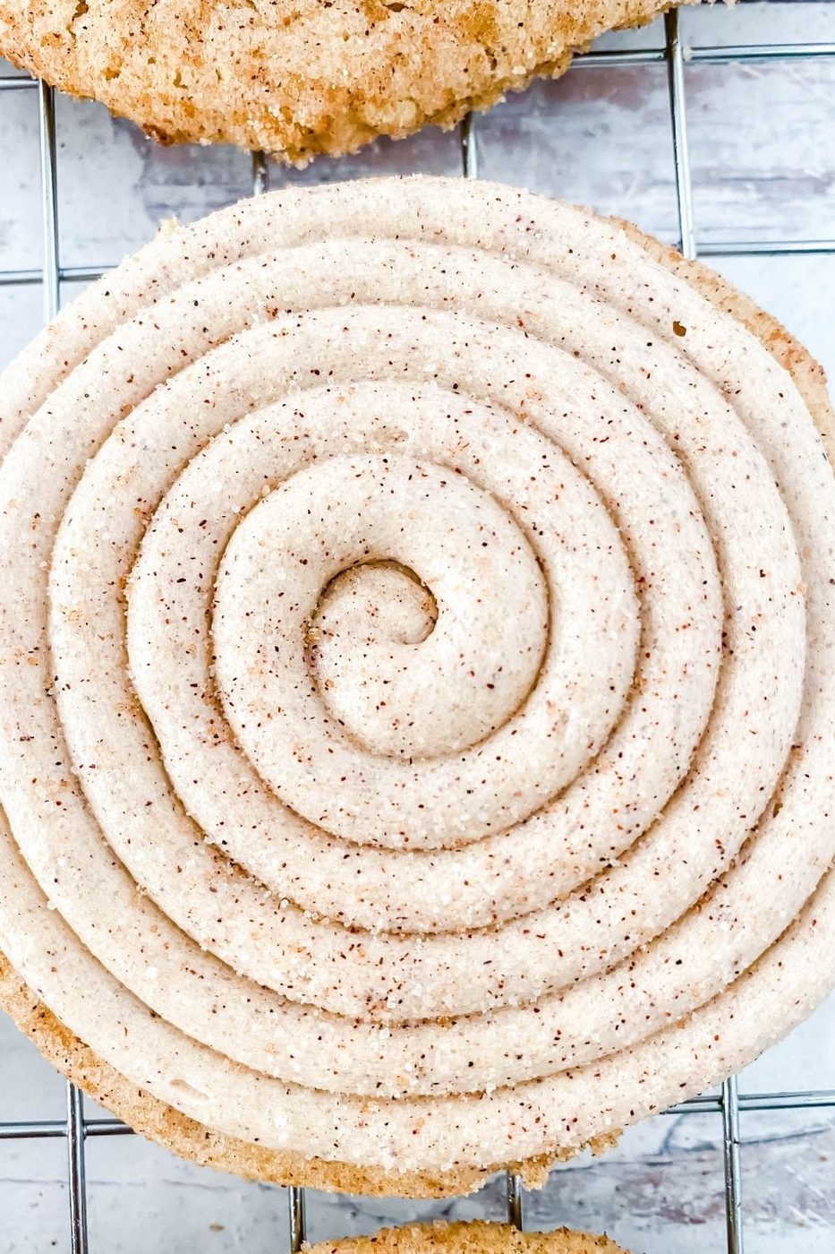 snickerdoodle churro cookies