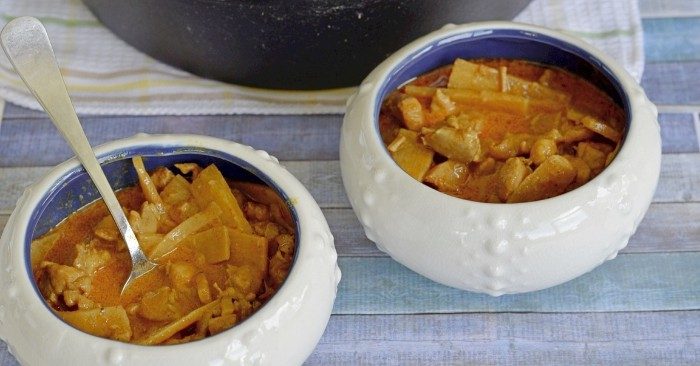chicken curry with coconut milk