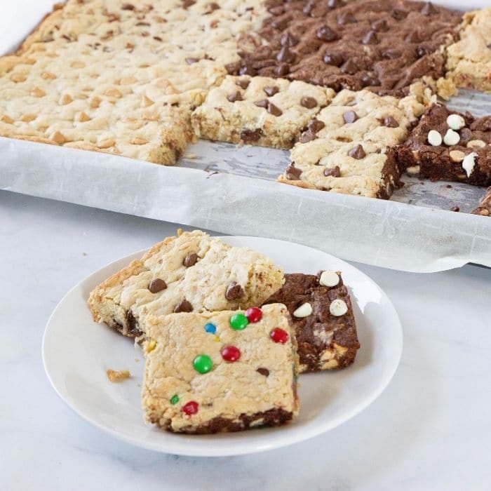 Sheet Pan Cookie Bars – 6 Ways 1 Batter