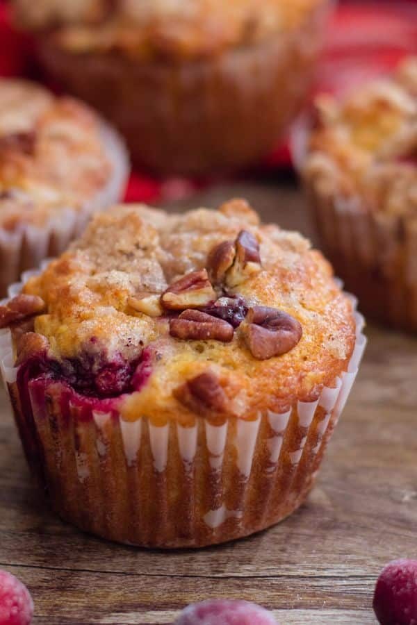 Cranberry Muffins and Walnuts and Oats