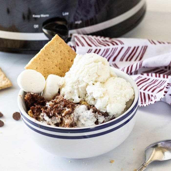 Crockpot S’mores Cake, and