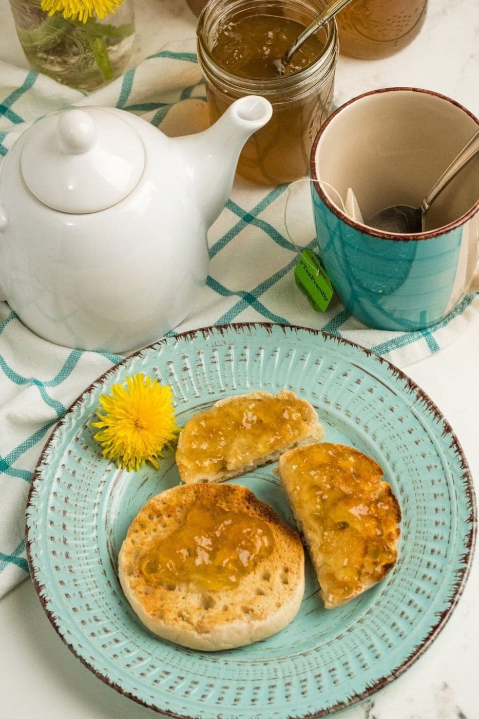 jelly on an English Muffin 