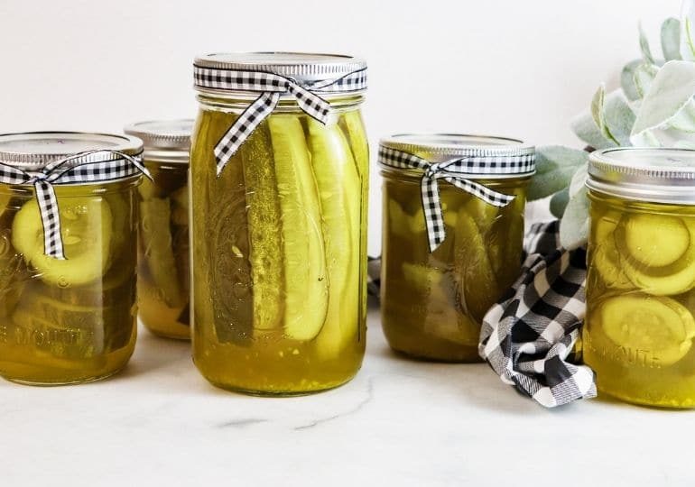 Crunchy Dill Pickle and Canning Directions