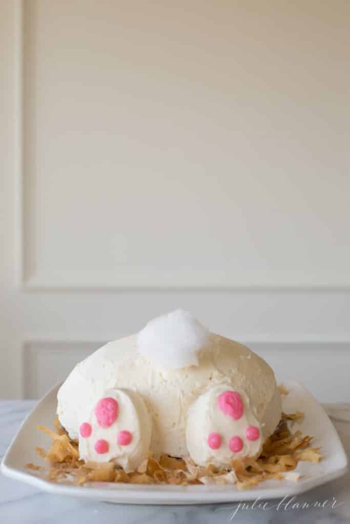 Easter Bunny Butt Cake Recipe 
