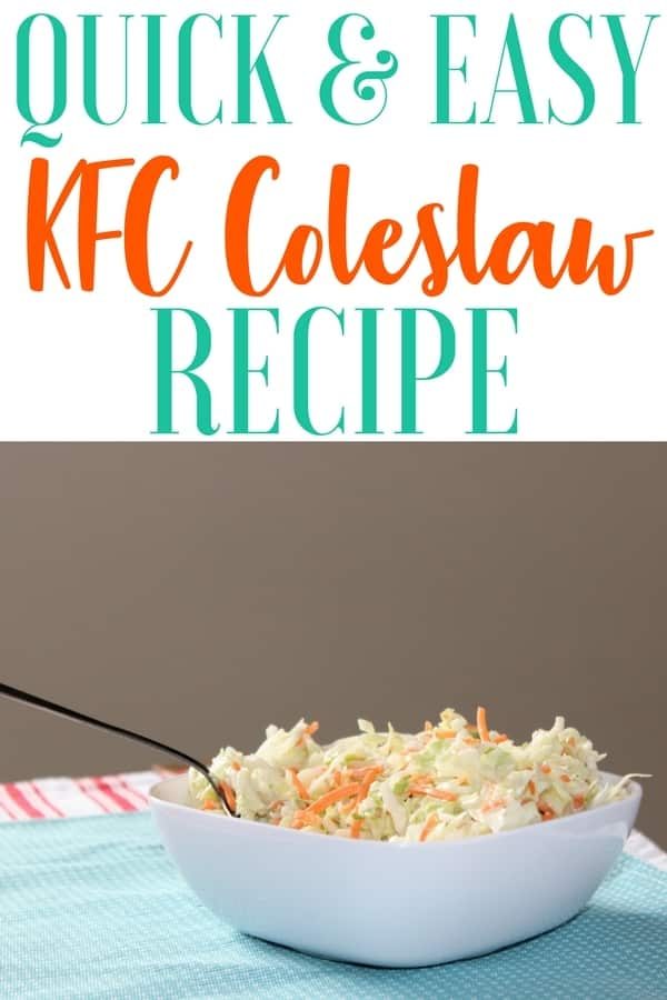 Easy KFC Coleslaw Recipe To Serve Up This Summer 