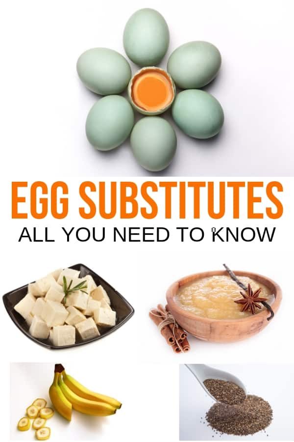 Egg Substitutes For Baking & Cooking