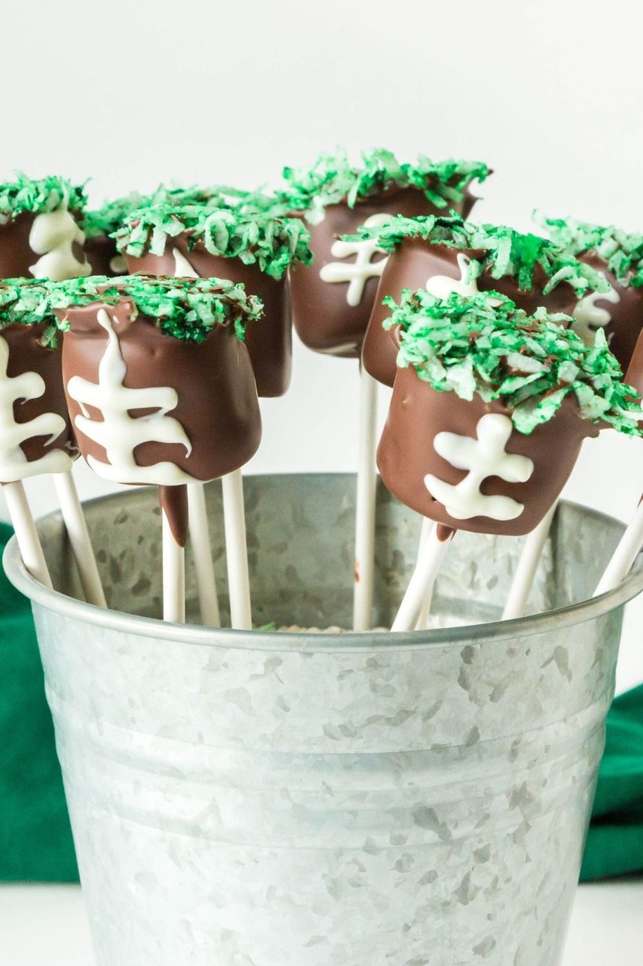 chocolate dipped marshmallows