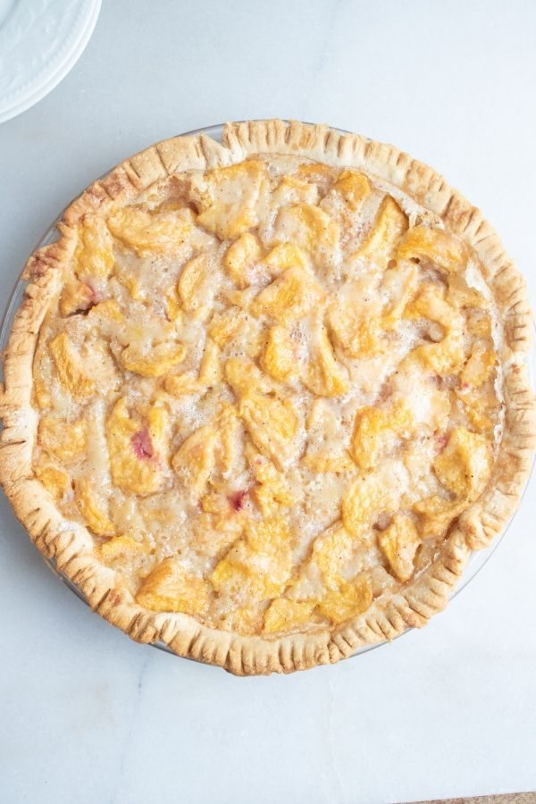 Fresh Peach Pie