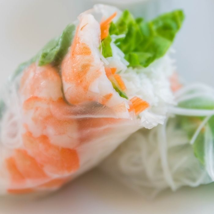 Fresh Spring Rolls, plus shrimp