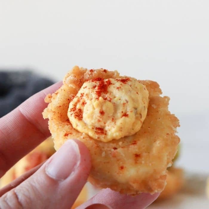Deep-Fried Deviled Eggs, plus Jalapeno and Bacon