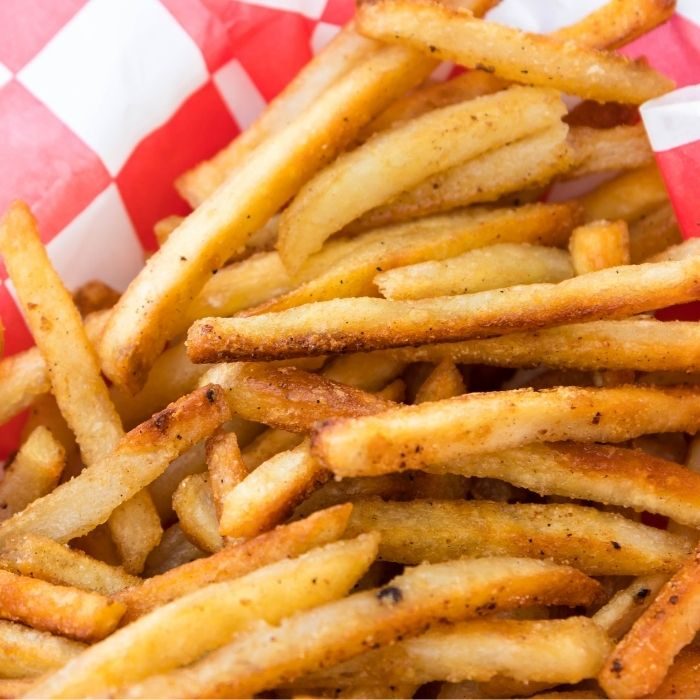 Cook Frozen Fries On Blackstone
