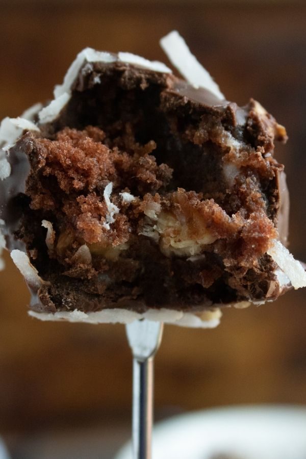 German Chocolate Cake Balls