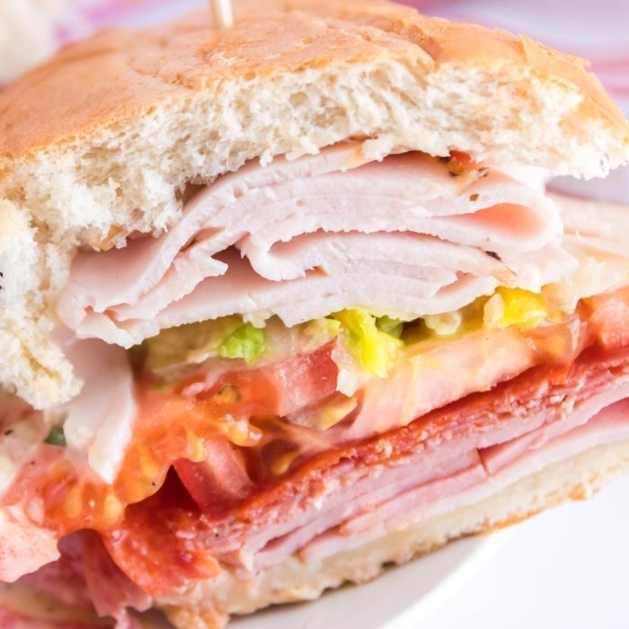 Fully Loaded Grinder Sandwich
