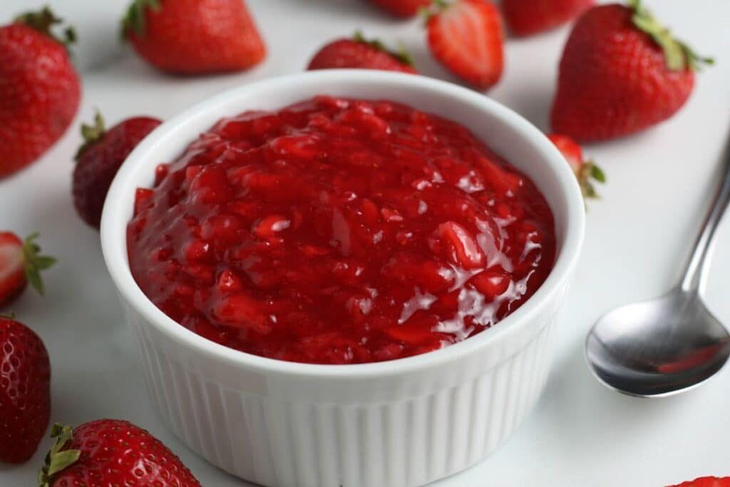Homemade Strawberry Sauce