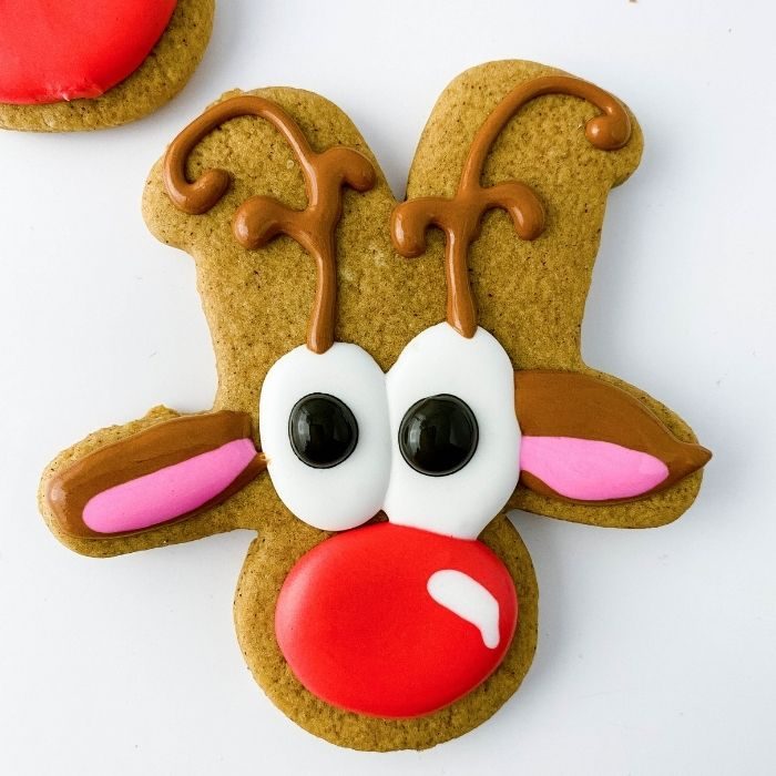 Gingerbread Reindeer Cookies
