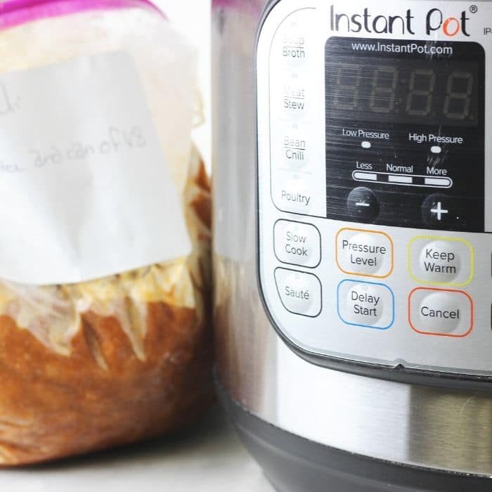 instant pot freezer meal