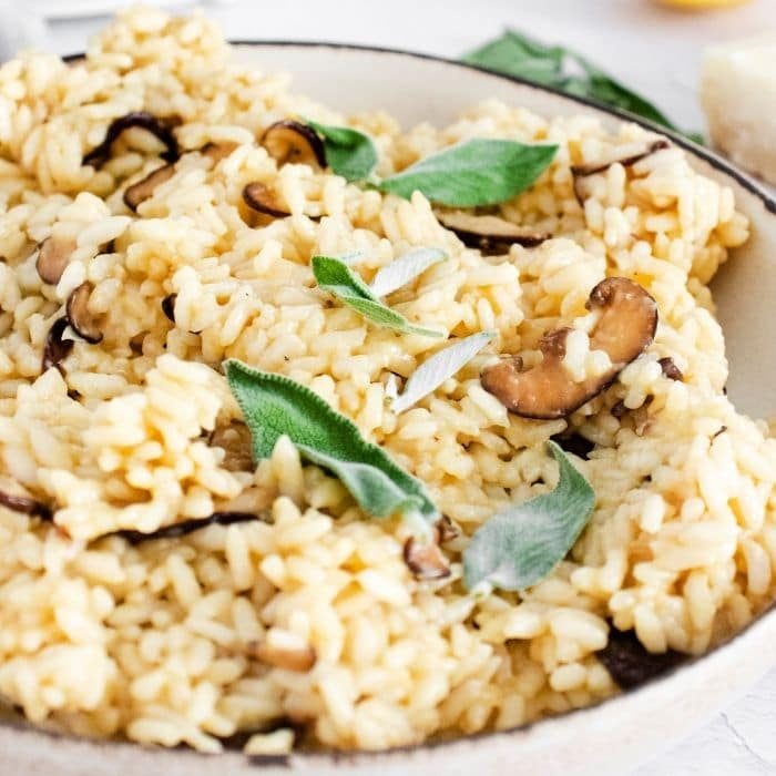 Instant Pot Mushroom Risotto