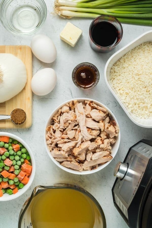 Hibachi Instant Pot Fried Rice