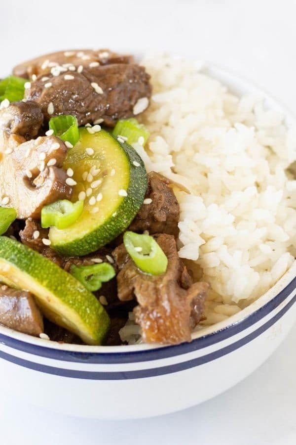 Instant Pot Hibachi Steak & Vegetables