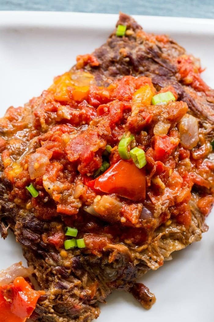 One-Pot Instant Pot Swiss Steak and Potatoes