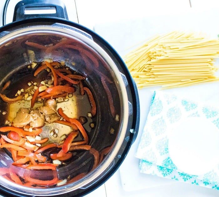 Instant Pot Thai Peanut Noodles