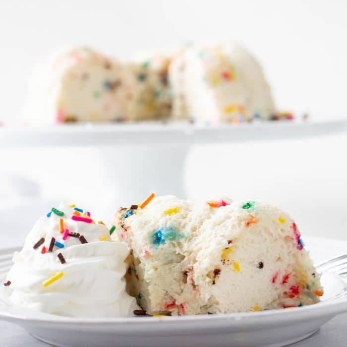 Homemade Instant Pot Angel Food Cake, and