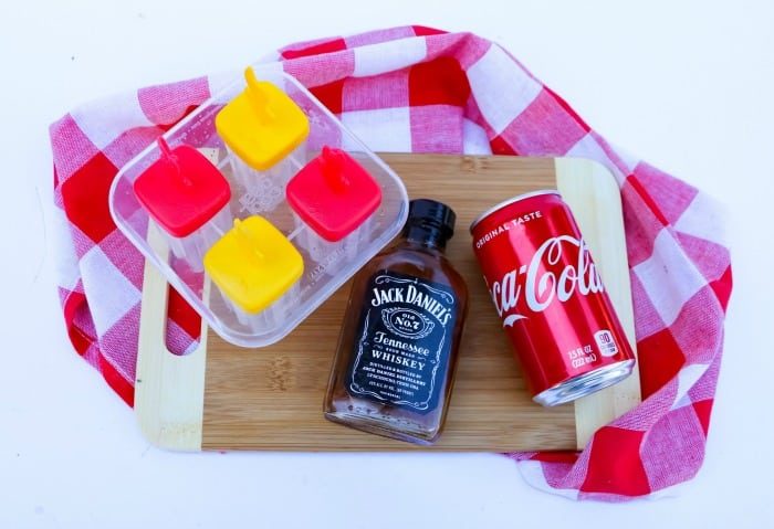Jack and Coke Ice Pops