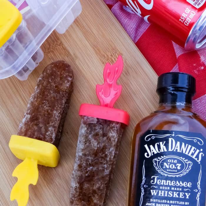 Jack & Coke Boozy Frozen Ice Pops Cool Down This Summer