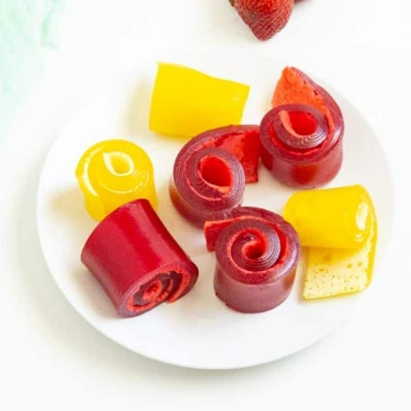 Jello Roll Ups, plus marshmallow