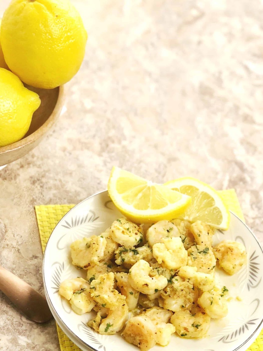 garlic lemon shrimp 